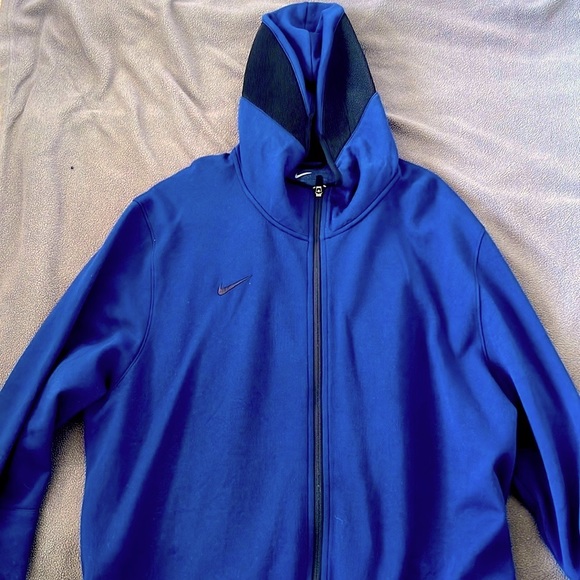 Nike Other - Nike dri fir hoodie dark blue navy